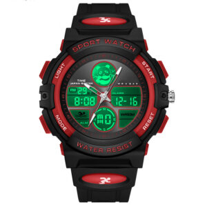 MD4606-Plastic Quartz Analogue + Digital watch