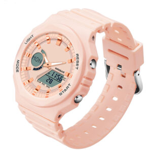 MD4507-Plastic Quartz Analogue + Digital CASIO watch
