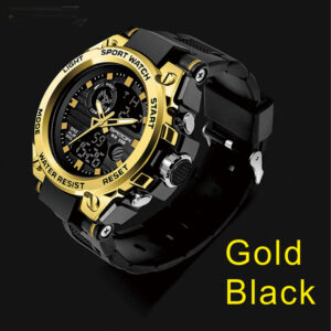 MD5303-Plastic Quartz Analogue + Digital watch